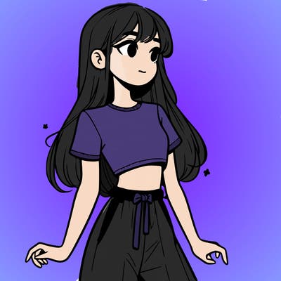 girl in a cute crop top