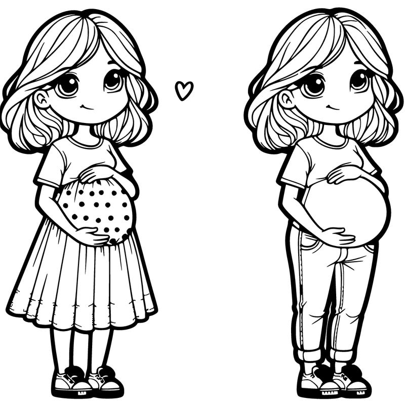 girl that's preganant