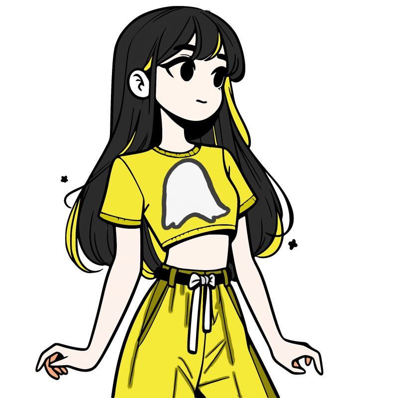 girl in a cute crop top