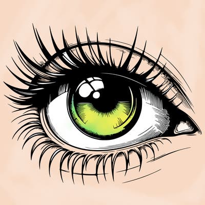 realistic eye