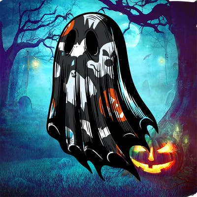 realistic creepy ghost