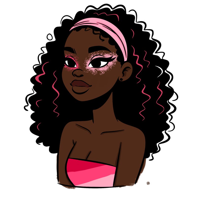 black woman