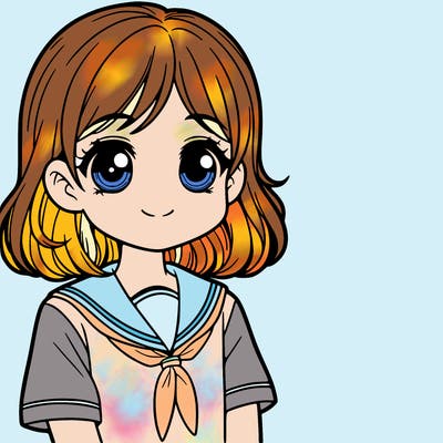 girl, school uniform