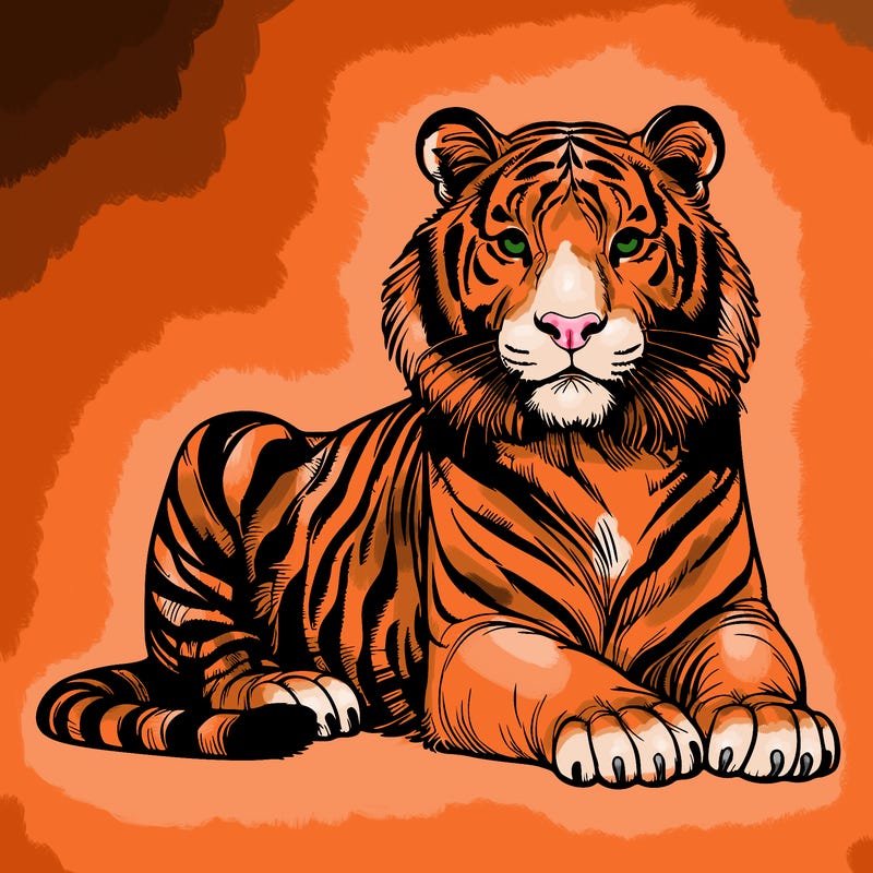 realistic tiger