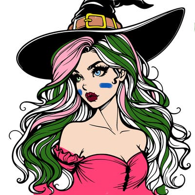 realistic witch