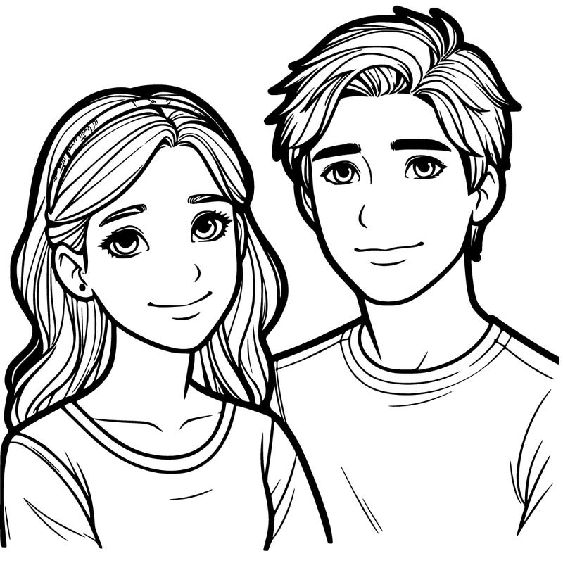 a realistic teenage sister and a realistic adult brother