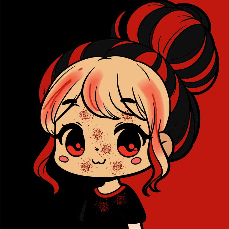 a cute girl with a circle bun