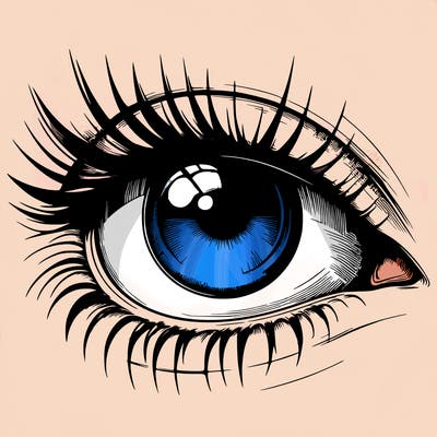realistic eye