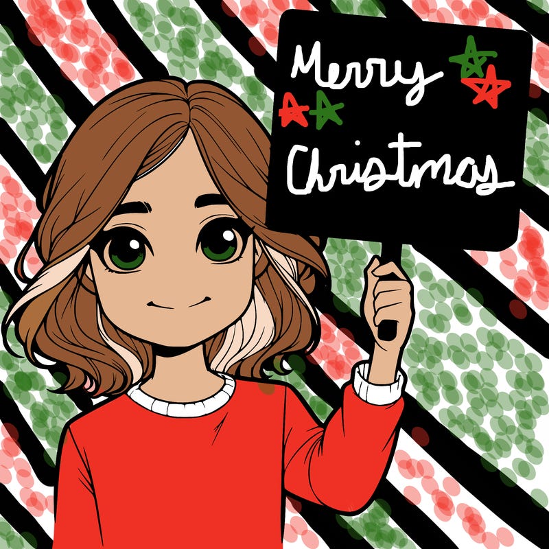 realistic girl holding up a sign