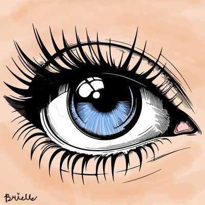 realistic eye