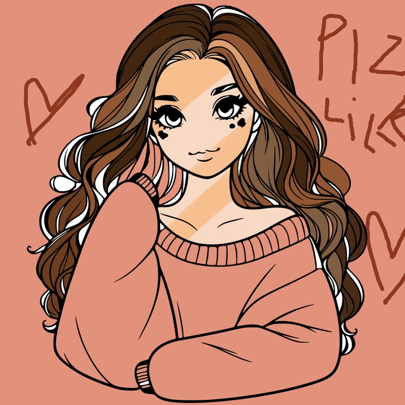 a beautiful girl in a big sweatshirt