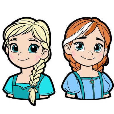 anna and elsa