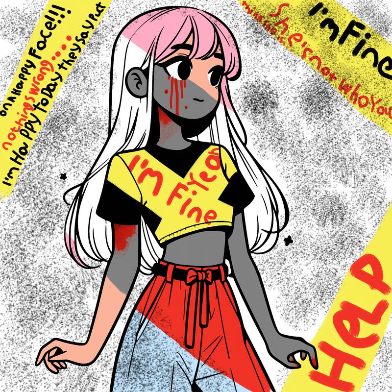 girl in a cute crop top