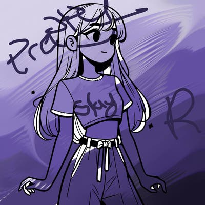 girl in a cute crop top