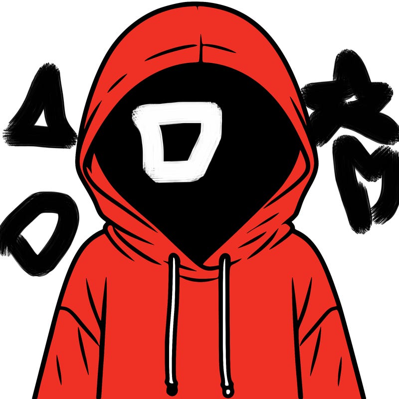 faceless girl in hoodie