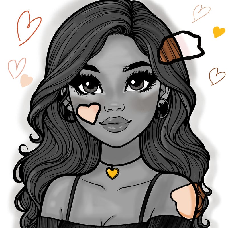 realistic pretty girl