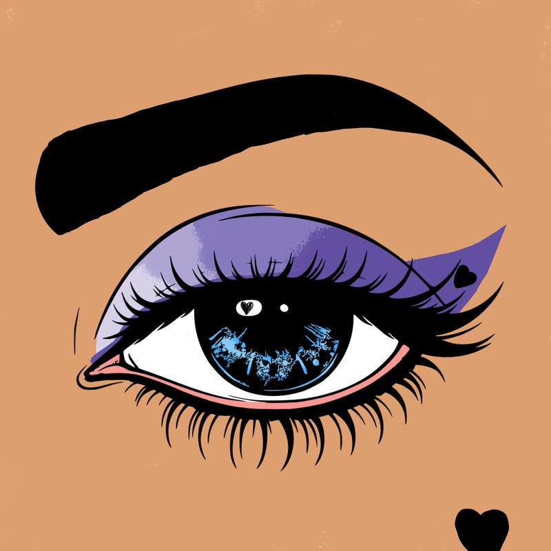 eye closed realistic