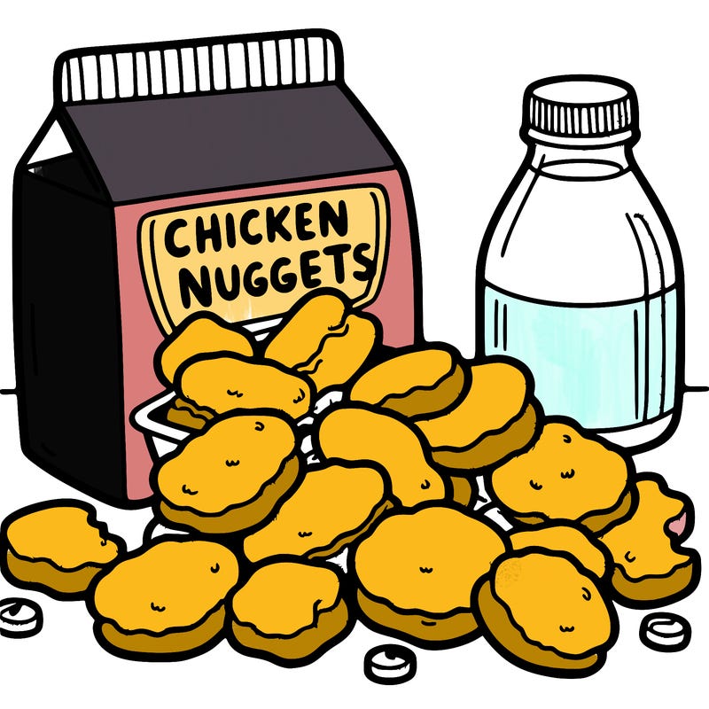 chicken nuggets