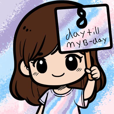 a girl holding up a blank sighn