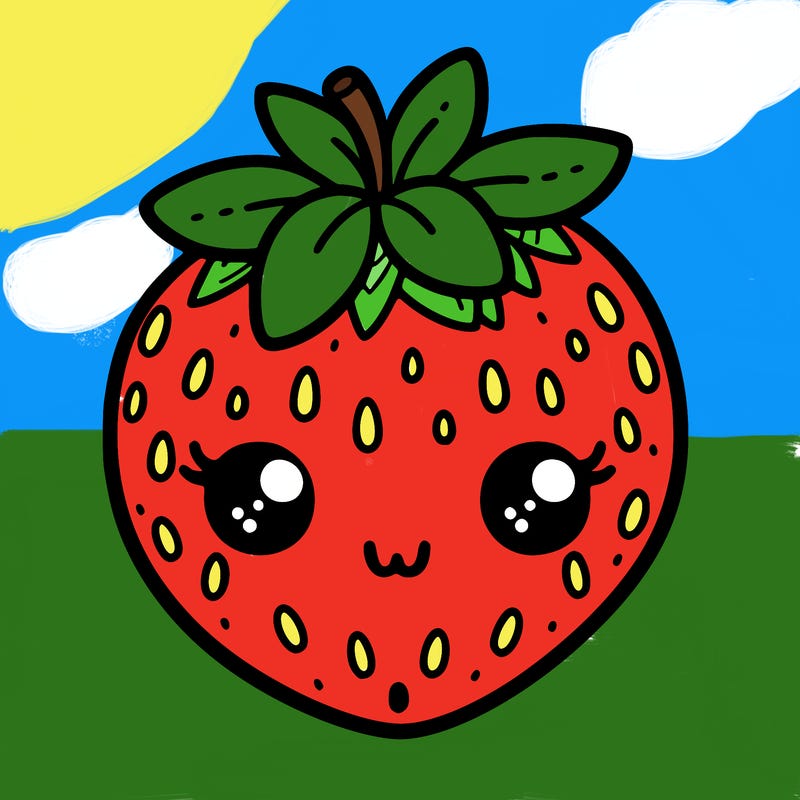 cute strawberry