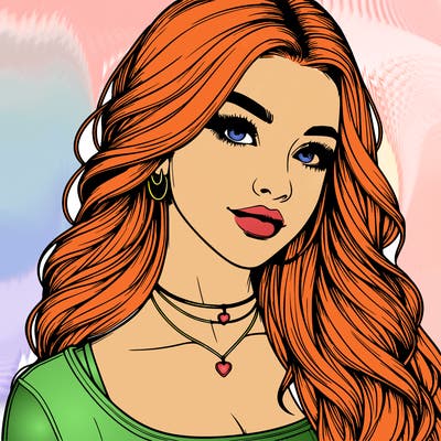 detailed realistic girl