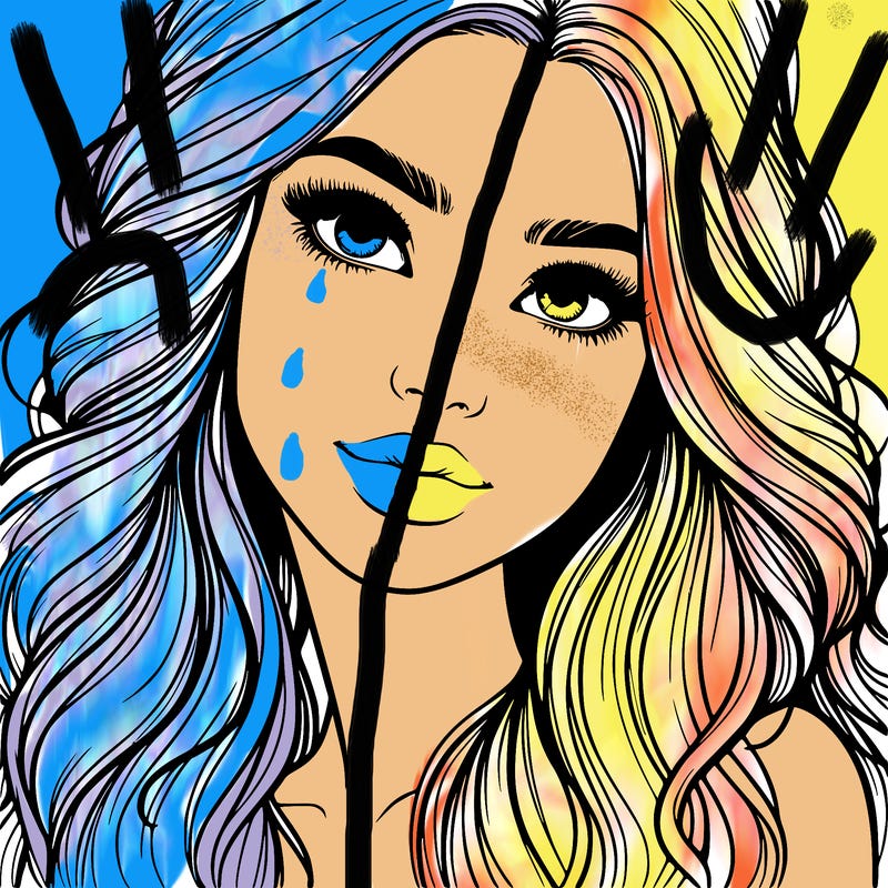 beautiful realistic girl