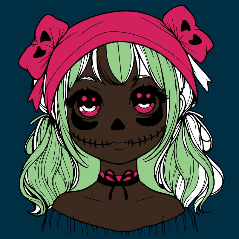 realistic girl halloween