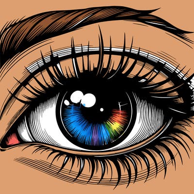 realistic eye