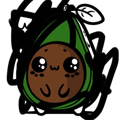 cute avocado