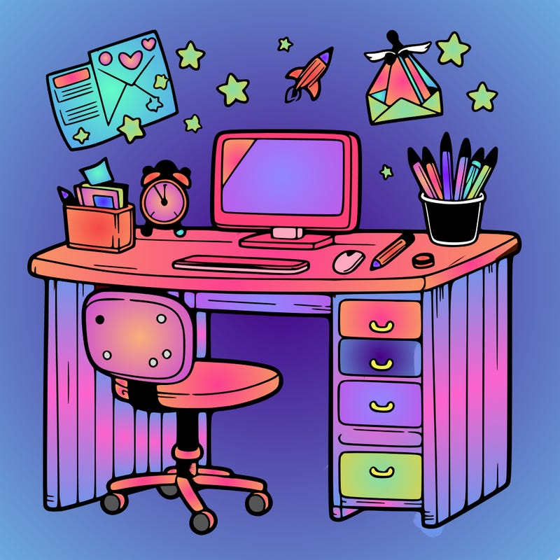 a desk