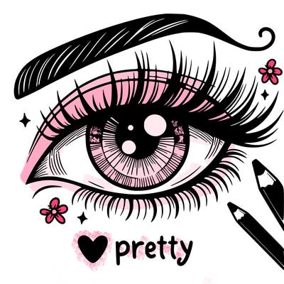 pretty eye