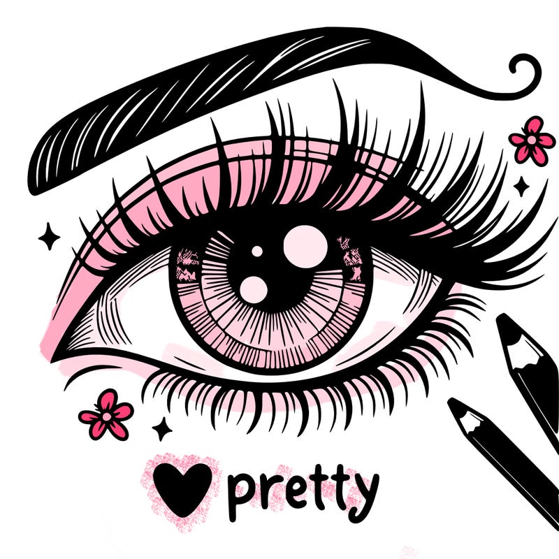 pretty eye