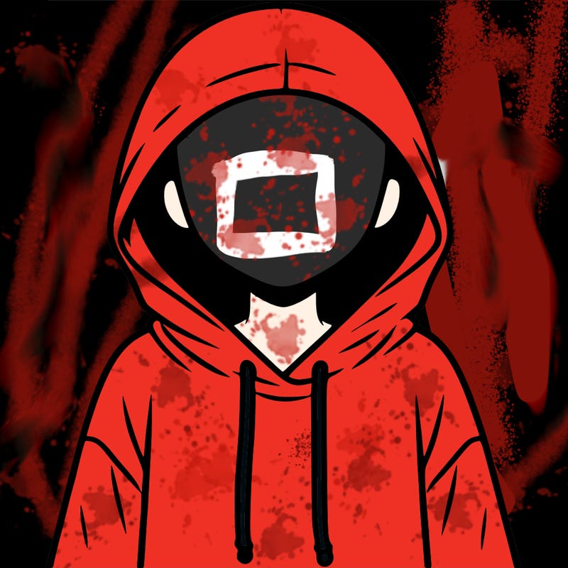 faceless girl in hoodie