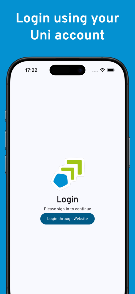 easyroam - Easyroam login screen asking for university account credentials