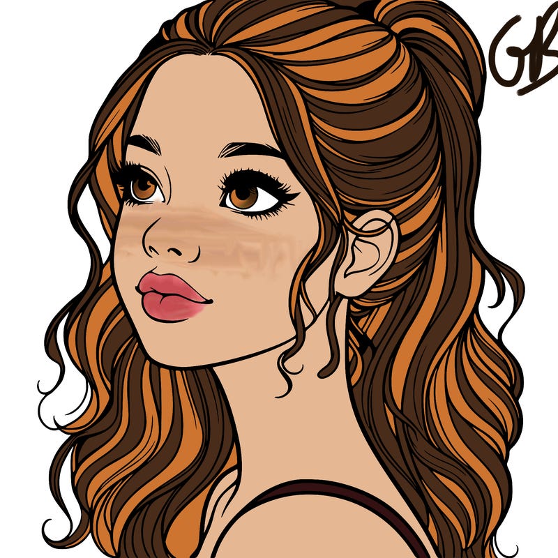 beautiful realistic girl