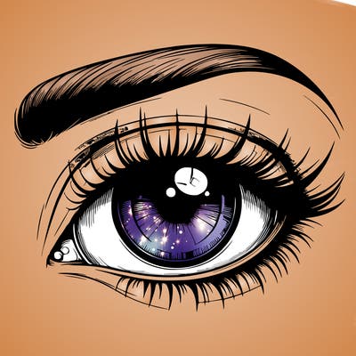 realistic eye