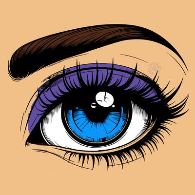 realistic eye