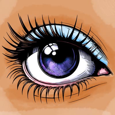 realistic eye