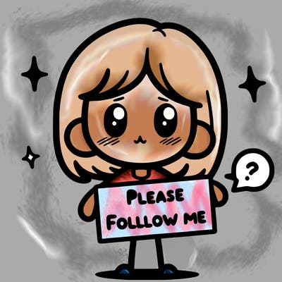 please follow me