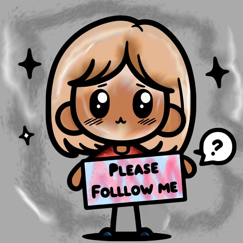 please follow me