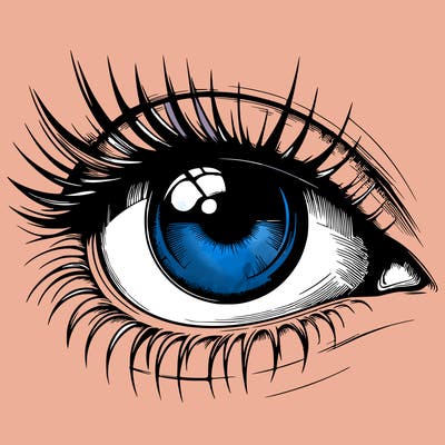 realistic eye