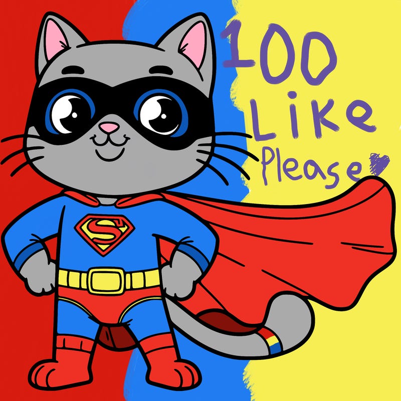 superhero cat