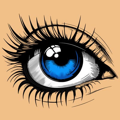 realistic eye