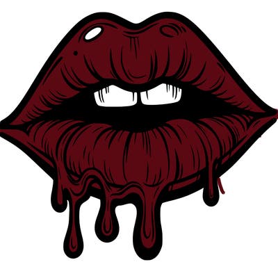lips that look realistic and drip