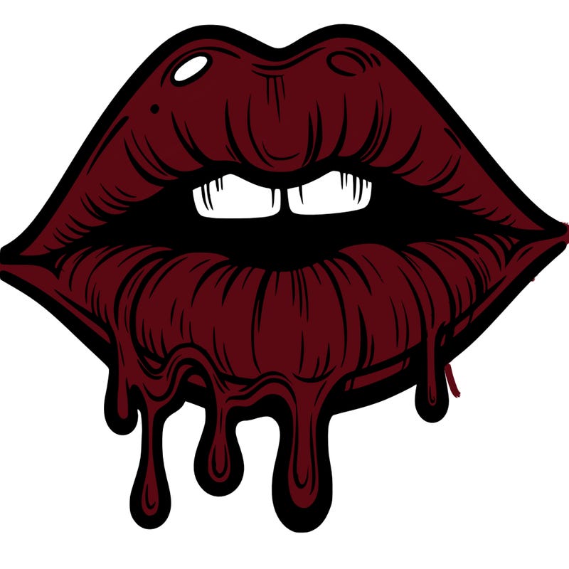 lips that look realistic and drip
