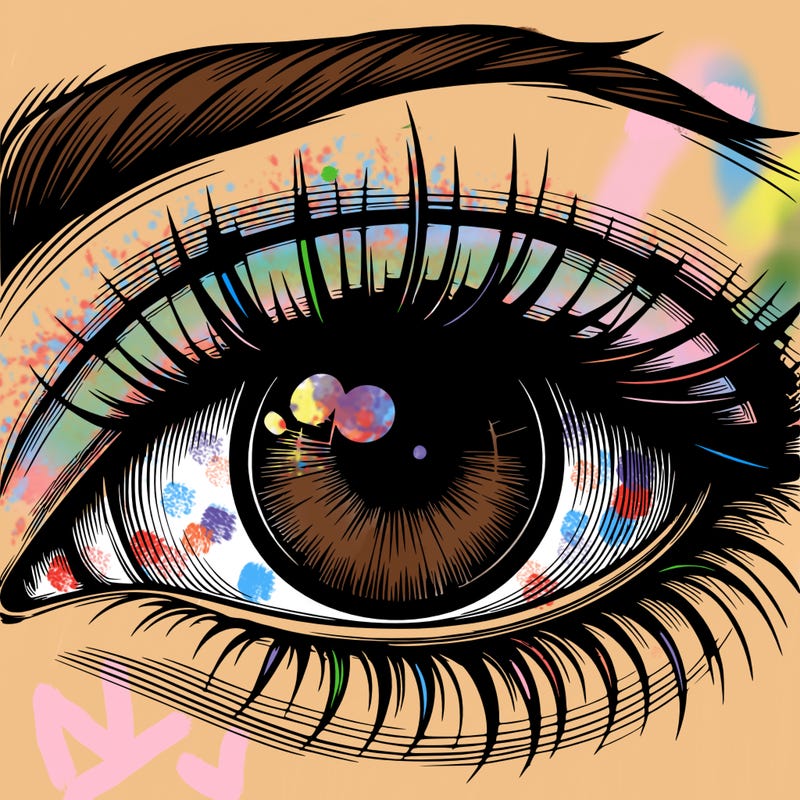 realistic eye