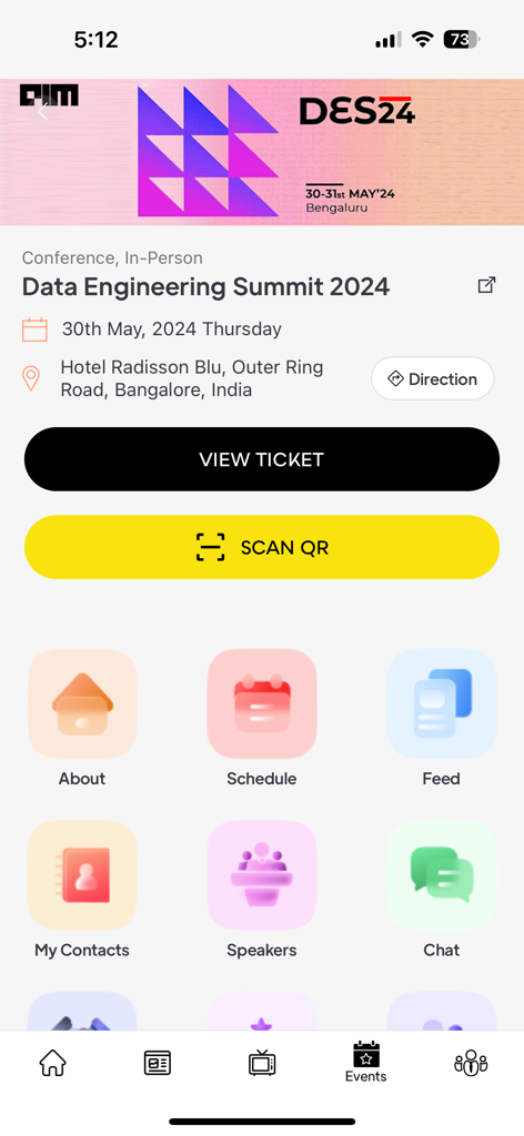Analytics India Magazine - Página do evento Data Engineering Summit 2024 no aplicativo móvel Analytics India Magazine.