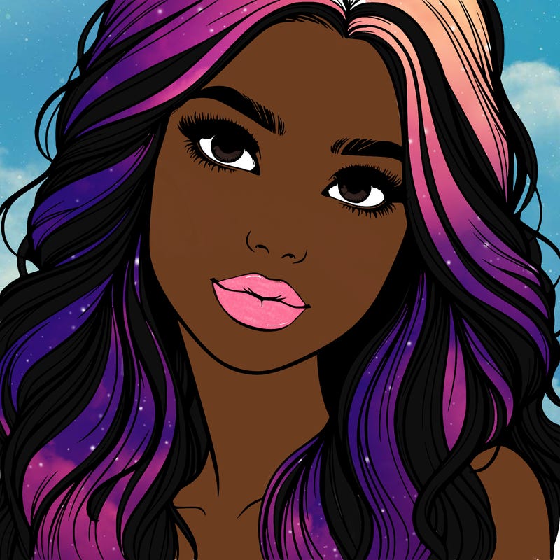 beautiful realistic girl