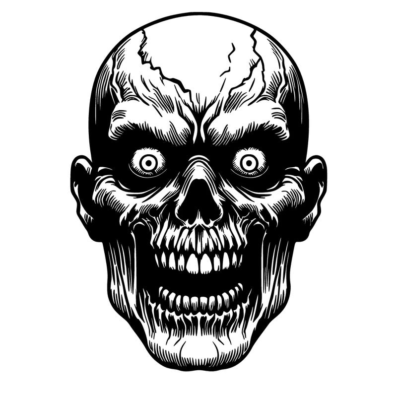 scary face realistic