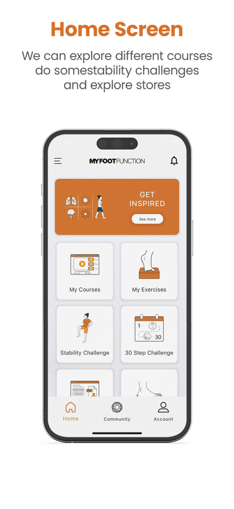 Foot Function - Health & Fitness App | MWM